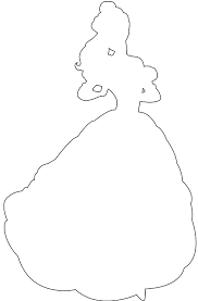 Free Free 273 Belle Disney Princess Silhouette Belle Silhouette Svg SVG PNG EPS DXF File
