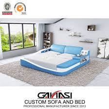 Knock down or flat package, ready to assemble(as customized). Smart Led Bedroom Set Furniture Modern King Size Leather Beds China Bed King Size Bed Made In China Com