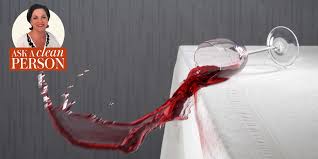how to remove red wine stains