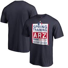 Cactus league schedule grapefruit league schedule spring training night games. Majestic 2019 Spring Training Cactus League Primary Logo T Shirt Navy