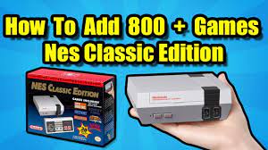 Add 800 Games Nes Classic Edition Mini 2018 Tutorial Youtube