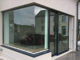 Get free shipping on qualified corner curtain rods or buy online pick up in store today in the window treatments department. Decorations Smart Calico Corners Window Treatments Ideas On How To Get It Right Large Glass Corner Wi Corner Window Window Architecture Kitchen Extension Glass