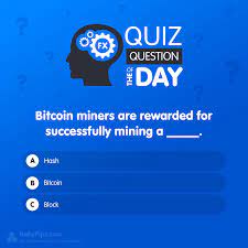 If you know, you know. Babypips Another Cryptocurrency Quiz Question Of The Day Write Your Answer In The Comments Section Below After A Day We Ll Update This Post With The Correct Answer Some Helpful