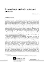 Phase iii step 2 fitness centers and health clubs checklist (10.5.20) phase iii, step 1. Pdf Innovation Strategies In Restaurant Business