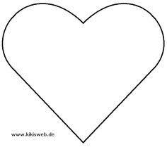Wenn sie „dein ist mein ganzes herz spielen wollen, sollten sie sich dieses halbe herz aus papier basteln. 8 Herz Ausdrucken Ideen Herzschablone Herz Vorlage Ausdrucken