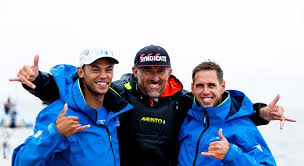 Summer time at home with the main man djim before. Dorian Van Rijsselberghe Ned Coach Aaron Mcintosh Nzl And Kiran Badloe Ned Rs X Day 11 Hempel Sailing World Championships Aarhus Denmark August 2018
