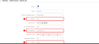 Blocking Internet Access For Lan Clients Wiki Knowledge Base Teltonika Networks