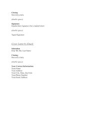 Cover Letter Single Spaced Different Types Of Cover Letter Format