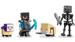 I recreated my old minecraft diamond armor steve toy into real minecraft. The Ruined Portal 21172 Lego Minecraft Sets Lego Com For Kids