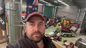 A recent upgrade to the Titan ZX5400 mower has Flaxmill Accommodation and  Venue managers Trevor and Steve smiling from ear to ear.