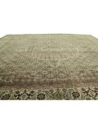 Das könnte dir auch gefallen. Handgeknuepft Orientteppich Iran Tabriz 250x250cm Wolle Und Seide