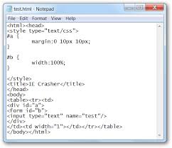 Quellcode, der zeitweise nicht benötigt wird, kann auskommentiert werden, wenn dieser sonderzeichen maskieren php und html mischen. Absturz Einer Beliebigen Version Von Internet Explorer Mit Simple Html