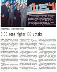 What editors should know, bangi: Cidb Sees Higher Ibs Uptake Sme Bank