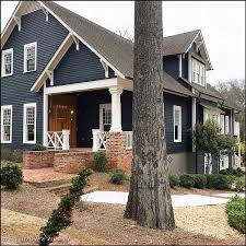 Black And White House With Red Brick Image Result For Red Brick House With Black Shutters House Exterior Blue Brick Exterior House House Paint Exterior