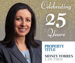 We are honored to recognize and celebrate Linda Marinello-Sukman for her 25  years at Sidney Torres Law Firm and Property Title, Inc.. Linda currently  serves as Property Title President and is a