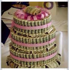 It was honestly the best; Great For Shower Or Honeymoon Funds Money Cake Money Gift Homemade Gifts