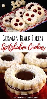 German Christmas Cookies Spitzbuben With Cherry German Baking German Christmas Food German Christmas Cookies