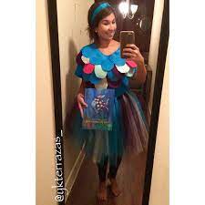 Elementary Teacher Costume Rainbow Fish Character Day Halloween Ideas Diy Teacher Halloween Costumes Rainbow Fish Costume Teacher Costumes