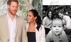 Christmas has arrived a few days ahead of schedule! Meghan Markle News Duke And Duchess Of Sussex Release Adorable Christmas Card With Baby A Royal News Express Co Uk