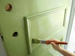 Remove the door from its hinges and place on a flat surface. Learn How To Paint Your Front Door How Tos Diy