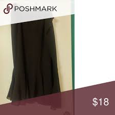 Dress Barn Dressy Black Skirt Flowy Black Dress Black Skirt Skirts
