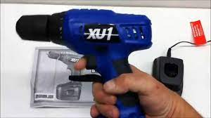 Xu1 Cordless Drill 14 4 Volt Youtube