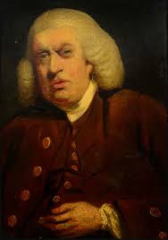 Portrait of Dr Samuel Johnson 1709