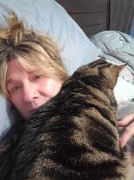 Ladies I want to ask you something do you think lesser of a man if he  cries. My childhood cat is returning to his heavenly home and it makes me  teary eyed.