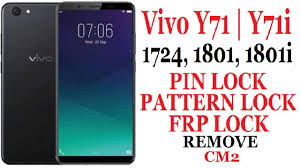 · after that hold down volume up and power keys . Vivo Y71 Y71i 1724 1801 1801i Pin Lock Pattern Lock Frp Lock Remove Cm2 For Gsm