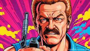 bill rizer and lance bean from classic arcade game contra Prompts