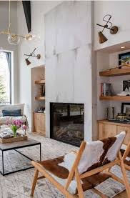 Light blue coffee table with internal storage. 41 Modern Farmhouse Living Room Ideas Sebring Design Build
