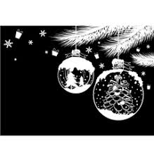 Posting these to be more aesthetic whitechristmas tree. Black White Christmas Background Vector Images Over 60 000