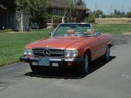 Image result for Apricot Orange 1981 Mercedes