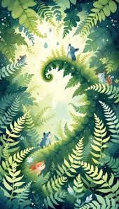 Free Magical Fern Forest Image