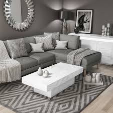 Easy to move with wheeled legs and an x lift. White Gloss Storage Coffee Table Rectangular Tiffany Furniture123