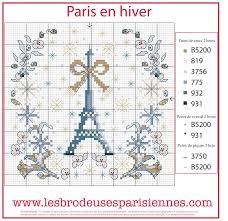 Good Life 2 Go Free Cross Stitch Chart Paris En Hiver