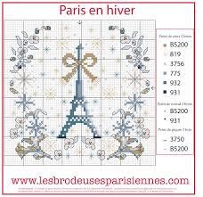 good life 2 go free cross stitch chart paris en hiver