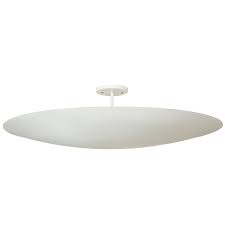 Large Uplight Saucer Light 1stdibs Com White Pendant Ceiling Light Ceiling Lights Led Ceiling Light Fixtures
