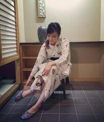 浴衣yukata x 繡花鞋embroidered shoes 日本 北海道 登別 登別市 和室 溫泉旅館 旅行 旅館 旅亭花ゆら ホテル 浴衣 着物 着物ヘア ゆかた ユカタ きもの キモノ womens slippers