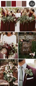 50 Refined Burgundy And Marsala Wedding Color Ideas For Fall Brides Elegantweddinginvites Com Blog Marsala Wedding Color Wedding Palette Wedding Colors