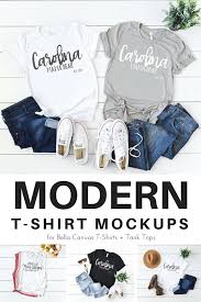 Download Feminine Bella Canvas T Shirt Mockups Allybeth Design Co Shirt Mockup Bella T Shirts T Shirt Photo