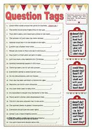 Question Tags Matching This Or That Questions Grammar And Vocabulary Teaching English Grammar