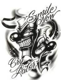 But if im going im going. Smile Now Cry Later Tattoo Vorlagen Bose Tattoos Tattoos Mit Bedeutung
