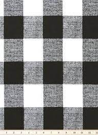 Outdoor Buffalo Check Black Black And White Buffalo Check Plaid Fabric For Outdoor Lifestyle Decorating G Outdoor Fabric Home Decor Fabric Farmhouse Fabric