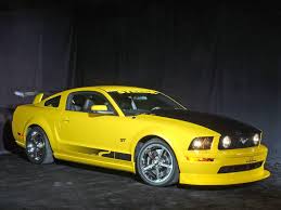 2005 Ford Mustang Gt Coupe By Steeda Autosports Yellow Side Angle 1600x1200 Wallpaper 2005 Ford Mustang Ford Mustang Mustang