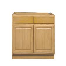 Welcome to the first glimpses of our double wide manufactured home farmhouse kitchen cabinet remodel on a budget. Mobile Home Kitchen Sink Base Cabinet Oak 33x34 5x24