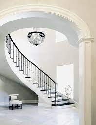 A classic georgian staircase design in a surrey new build. Georgian House Klassisch Treppen New York Von Robert Dean Architects Houzz