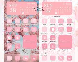 Pink Aesthetic 182 Ios 14 App Icons Ios14 Widget Photos Widgetsmith Shortcuts Ios Widget Covers Ios 14 Icon Pack Pink Aesthetic Iphone Wallpaper App Iphone App Design App Icon