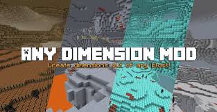This addon changes one thing and that is what the diamonds drop in minecraft! Any Dimension Mod 1 12 2 2 Mods Minecraft Curseforge