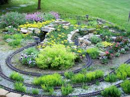 If I Do One Something This Simple Maybe Add Some Water But That S It Garden Trains Garden Railroad Garden Railway